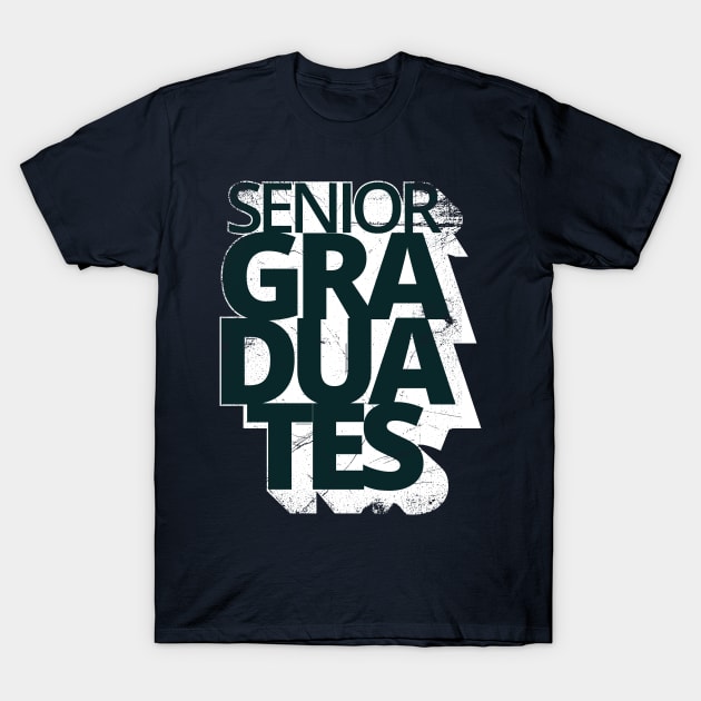 Senior Graduates T-Shirt by bluerockproducts